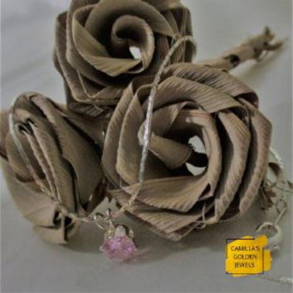 Pink Solitaire Cubic Zirconia Necklace - Picture 1 of 8